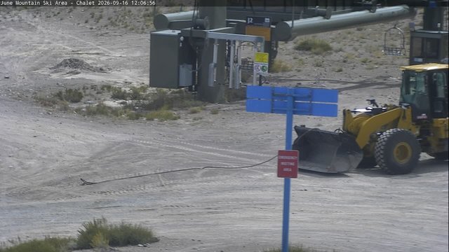 view from Mammoth June Meadows Chalet on 2026-09-16