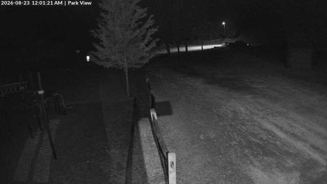 time-lapse frame, Inlet Fern Park Sledding webcam