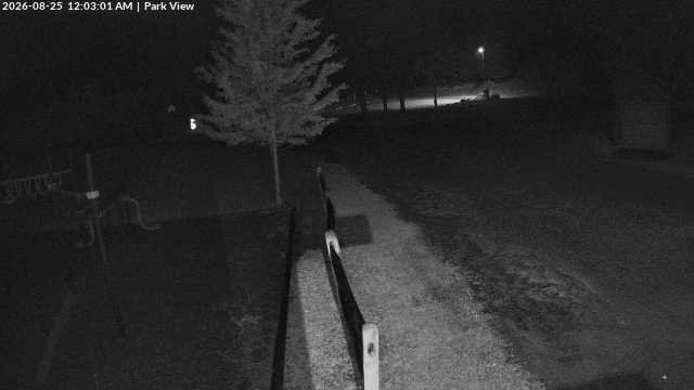 time-lapse frame, Inlet Fern Park Sledding webcam