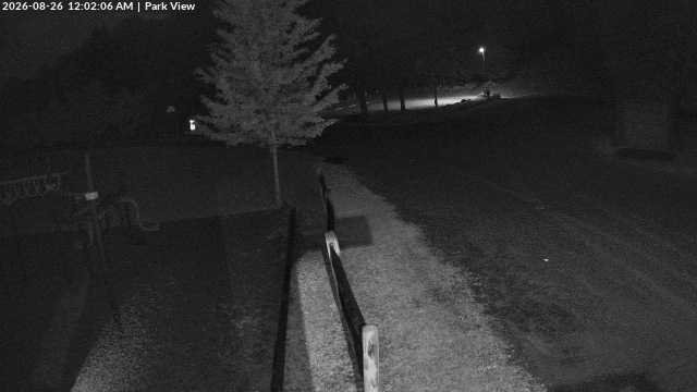 time-lapse frame, Inlet Fern Park Sledding webcam
