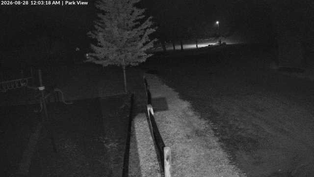 time-lapse frame, Inlet Fern Park Sledding webcam