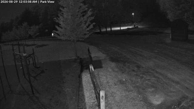 time-lapse frame, Inlet Fern Park Sledding webcam