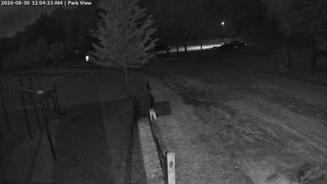 time-lapse frame, Inlet Fern Park Sledding webcam