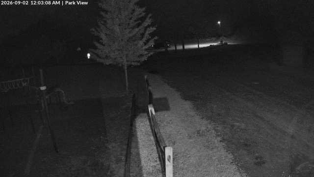 time-lapse frame, Inlet Fern Park Sledding webcam