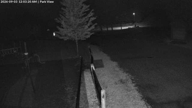 time-lapse frame, Inlet Fern Park Sledding webcam