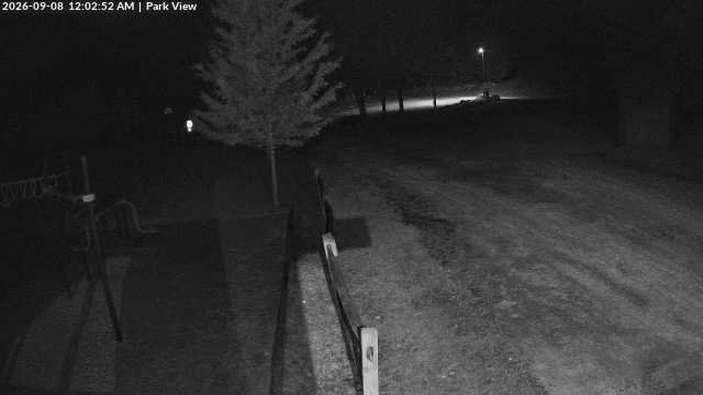 time-lapse frame, Inlet Fern Park Sledding webcam