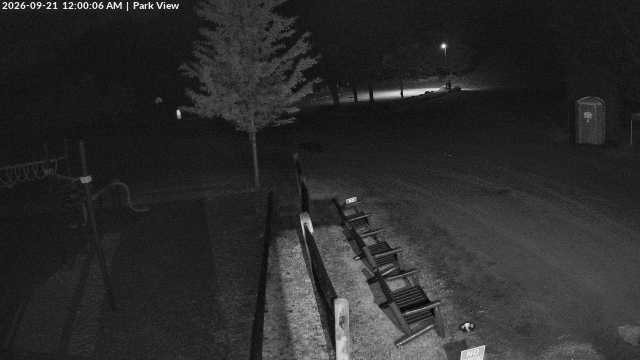 time-lapse frame, Inlet Fern Park Sledding webcam