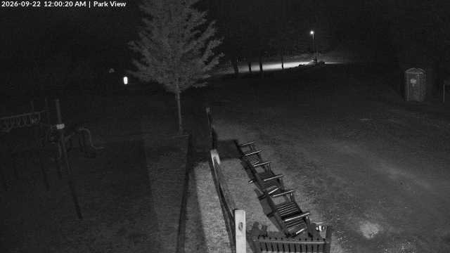 time-lapse frame, Inlet Fern Park Sledding webcam