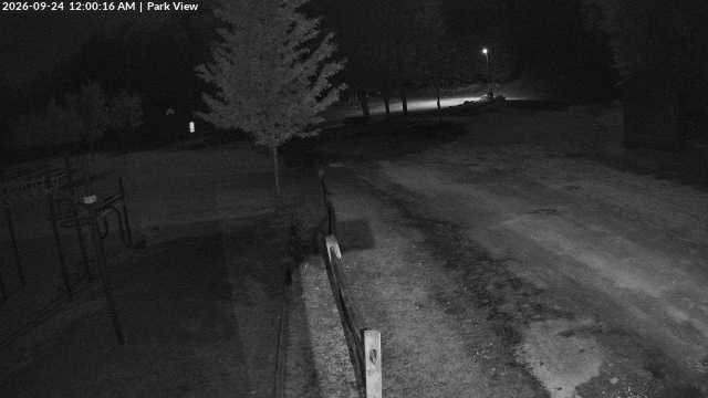 time-lapse frame, Inlet Fern Park Sledding webcam