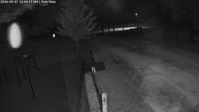 time-lapse frame, Inlet Fern Park Sledding webcam