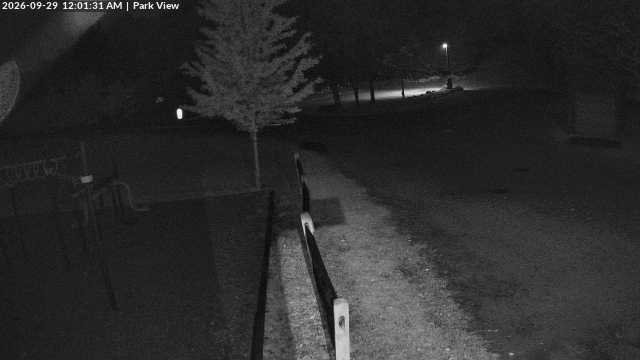 time-lapse frame, Inlet Fern Park Sledding webcam