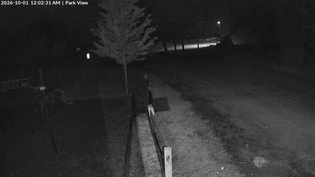 time-lapse frame, Inlet Fern Park Sledding webcam
