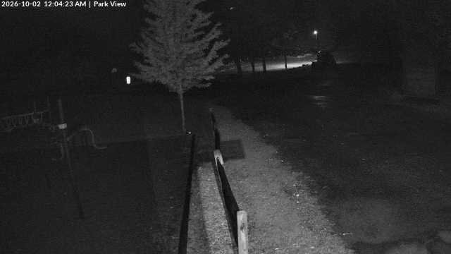 time-lapse frame, Inlet Fern Park Sledding webcam