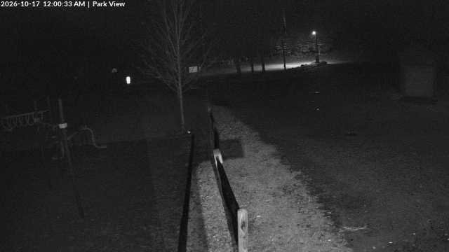 time-lapse frame, Inlet Fern Park Sledding webcam