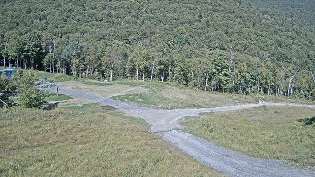 view from Sugarbush Heaven's Gate Lift on 2026-09-07