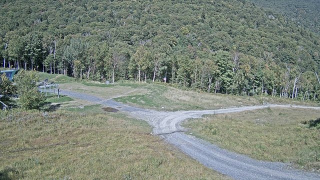 view from Sugarbush Heaven's Gate Lift on 2026-09-11