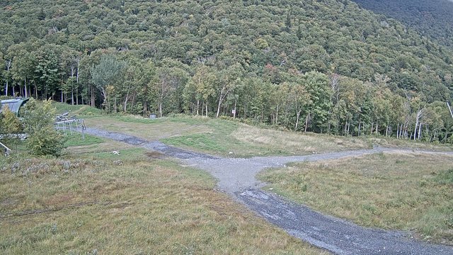 view from Sugarbush Heaven's Gate Lift on 2026-09-13