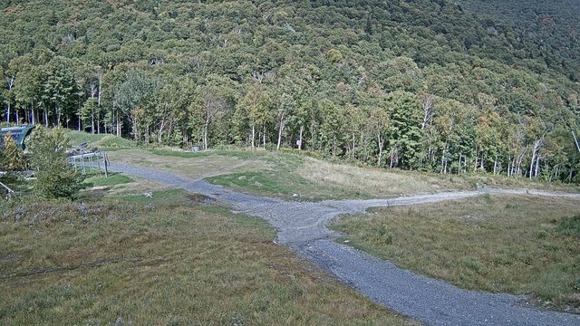view from Sugarbush Heaven's Gate Lift on 2026-09-14