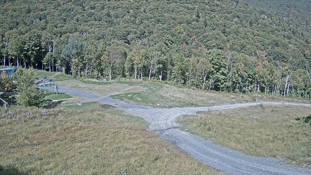 view from Sugarbush Heaven's Gate Lift on 2026-09-15