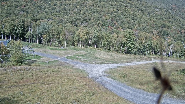 view from Sugarbush Heaven's Gate Lift on 2026-09-16