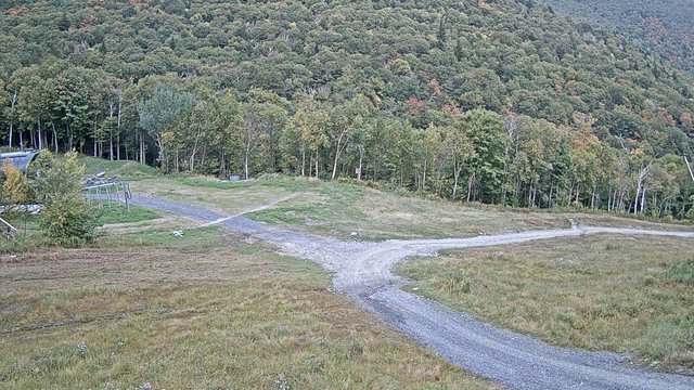 view from Sugarbush Heaven's Gate Lift on 2026-09-17