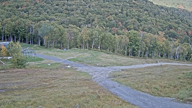 view from Sugarbush Heaven's Gate Lift on 2026-09-18
