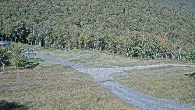view from Sugarbush Heaven's Gate Lift on 2026-09-19