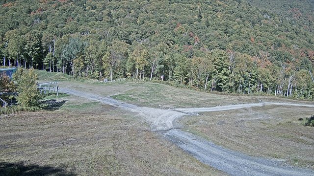 view from Sugarbush Heaven's Gate Lift on 2026-09-23