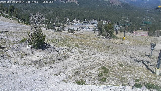 view from Mammoth Chair 6 on 2026-09-07
