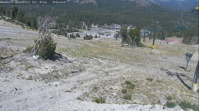 view from Mammoth Chair 6 on 2026-09-11