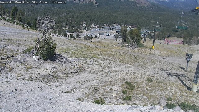 view from Mammoth Chair 6 on 2026-09-12