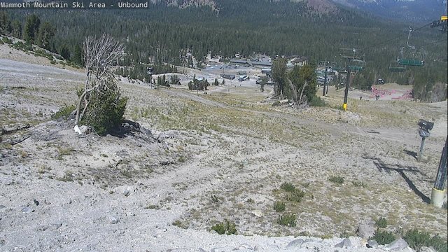 view from Mammoth Chair 6 on 2026-09-13
