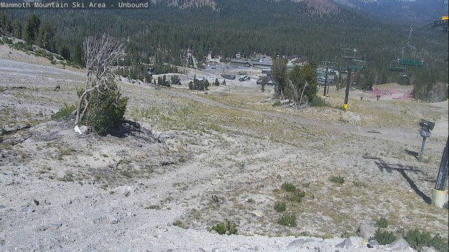 view from Mammoth Chair 6 on 2026-09-14