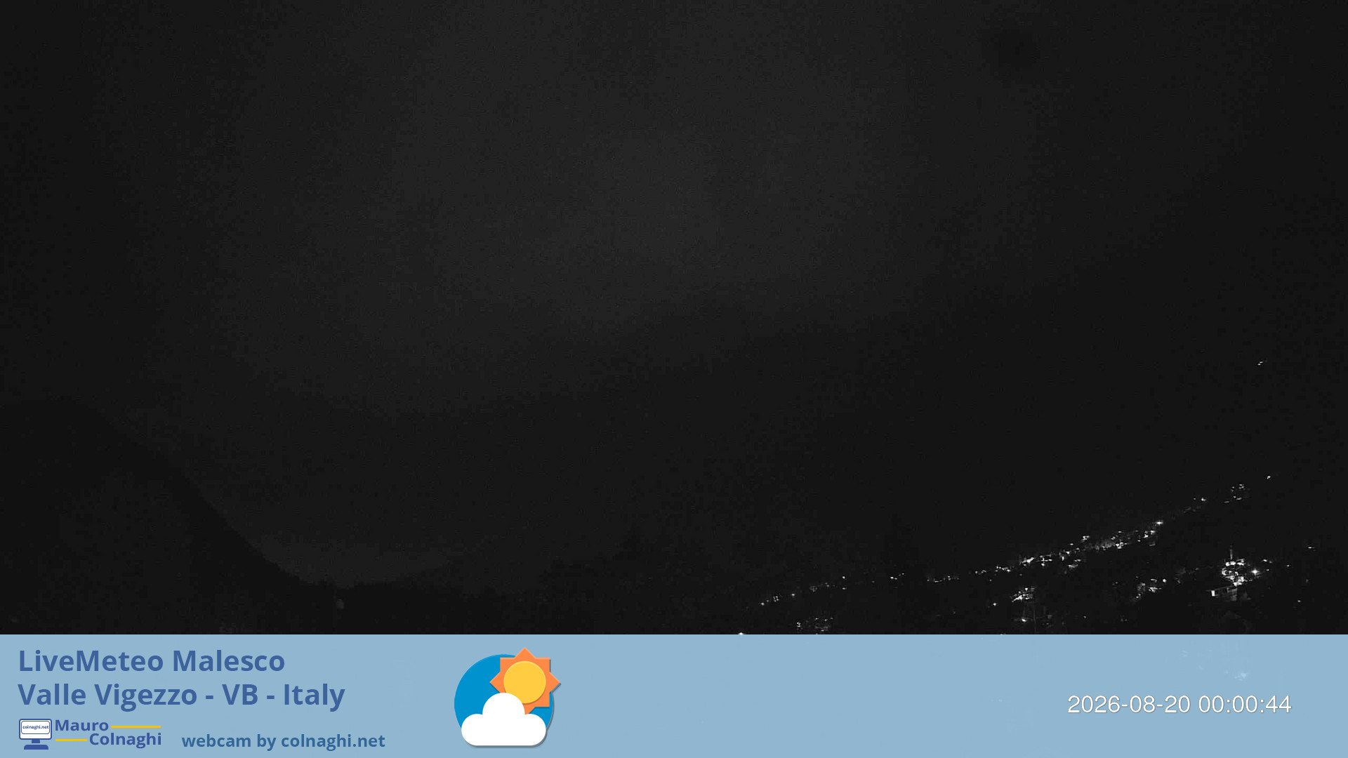 time-lapse frame, Malesco 2 webcam