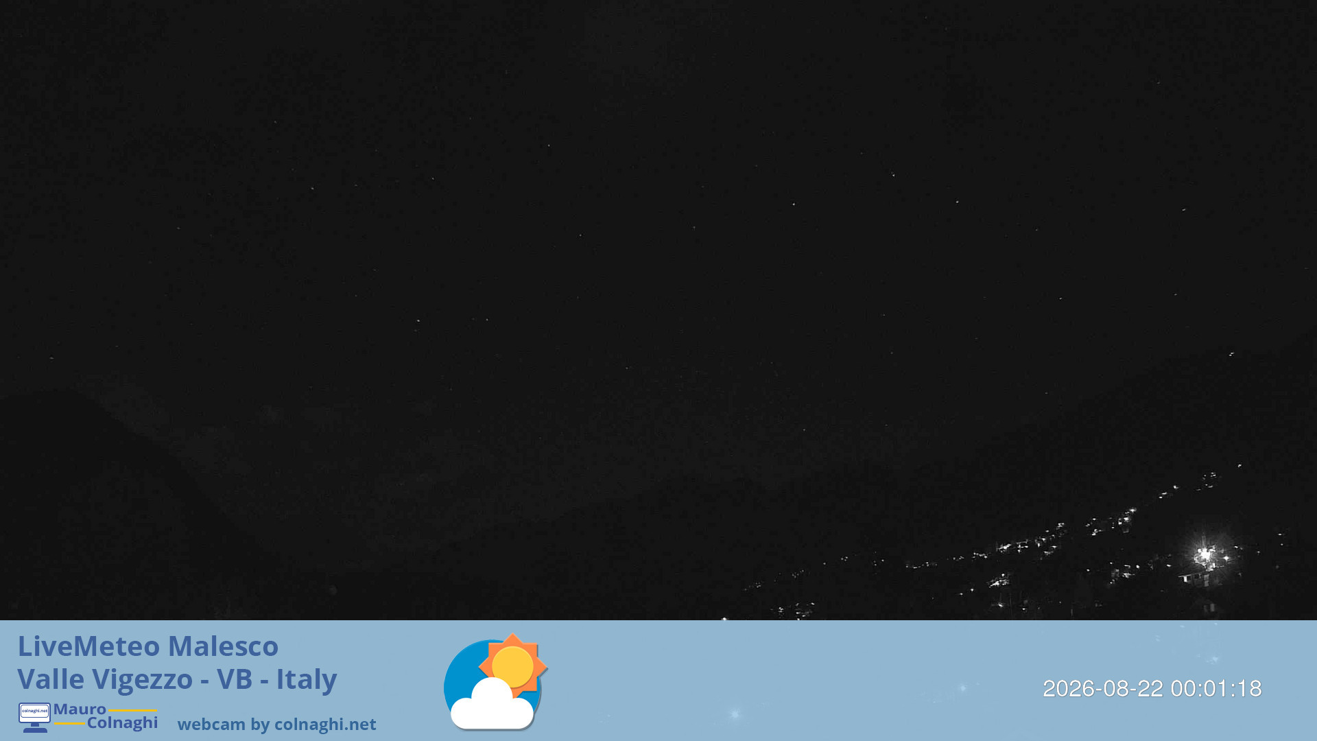 time-lapse frame, Malesco 2 webcam