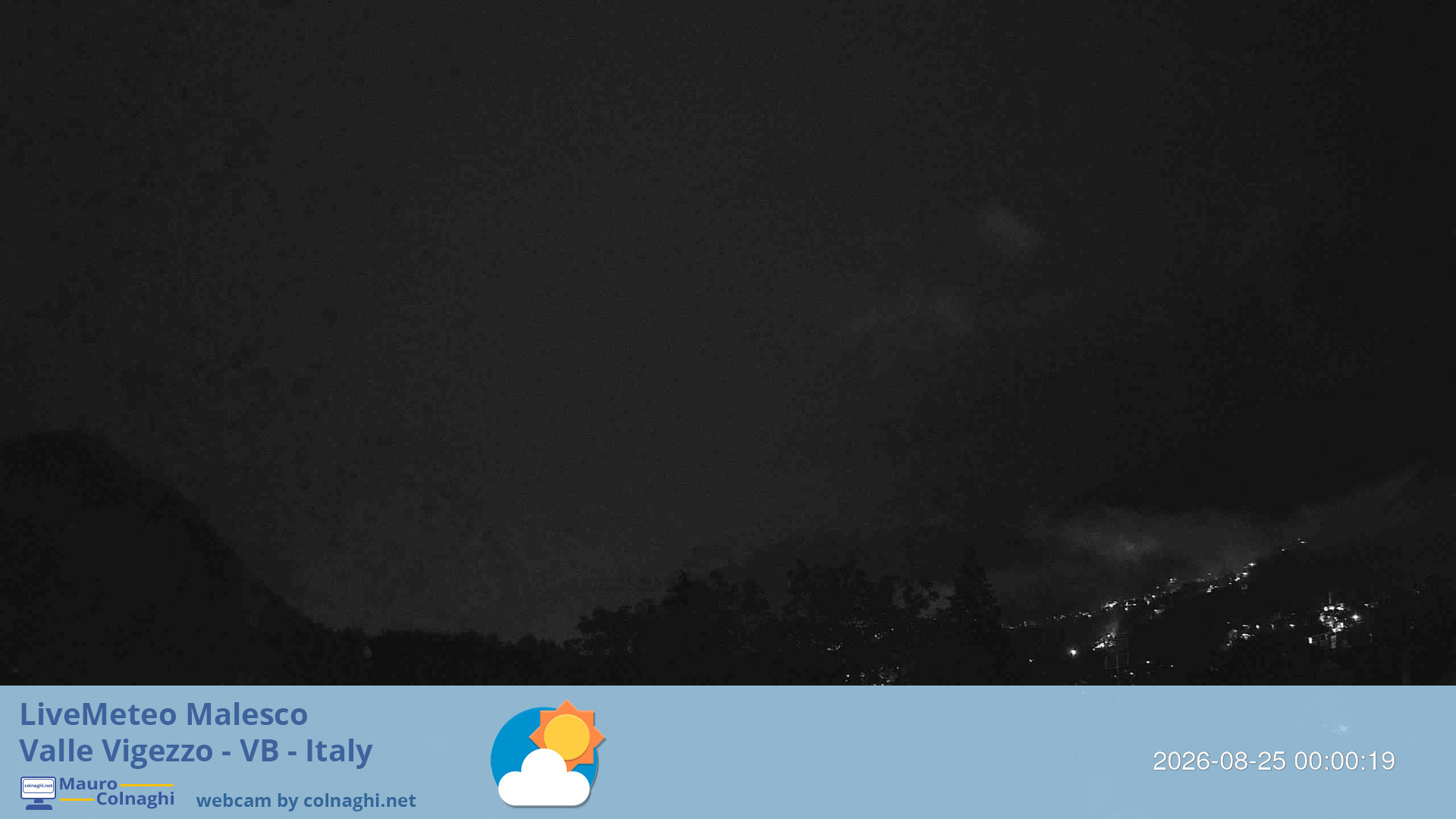 time-lapse frame, Malesco 2 webcam