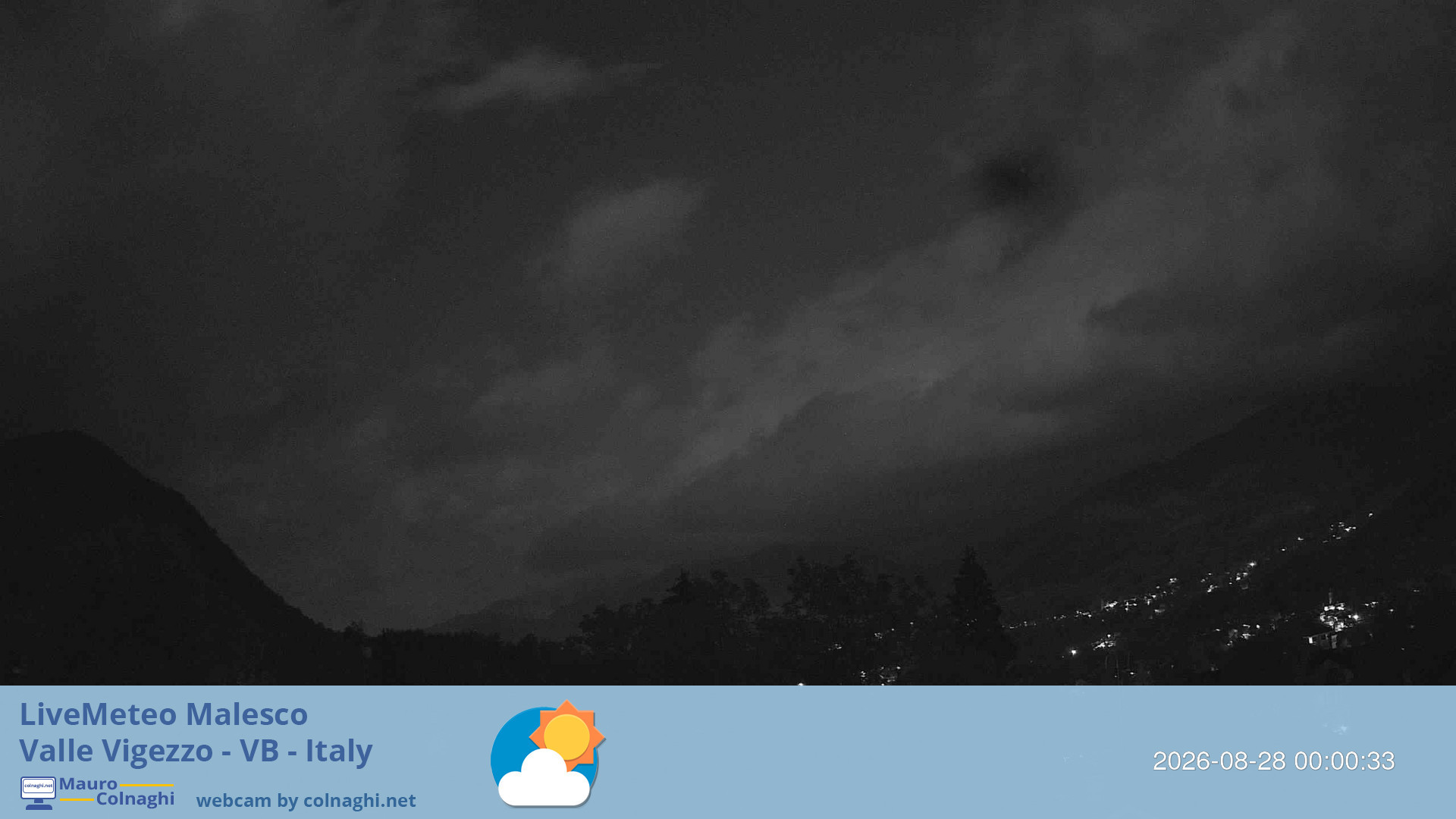 time-lapse frame, Malesco 2 webcam