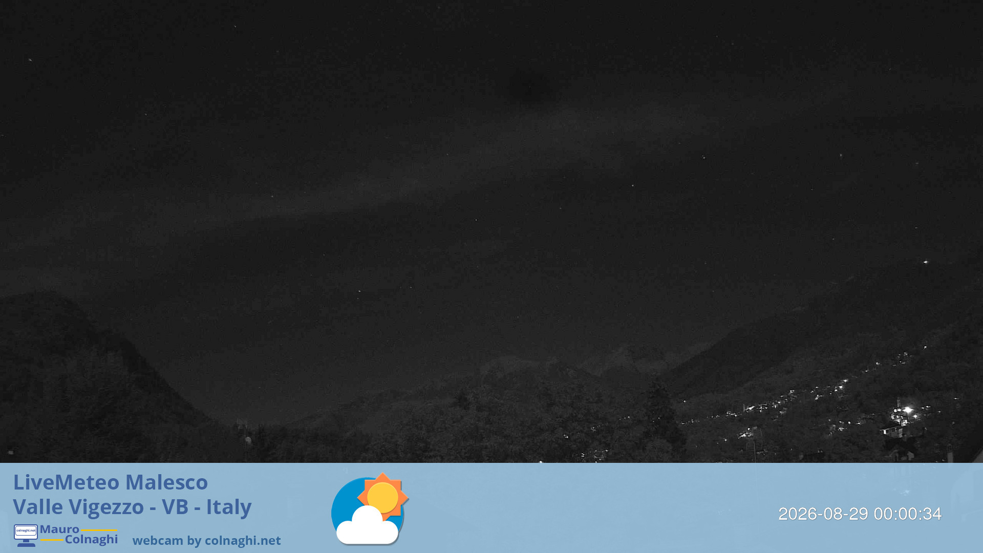 time-lapse frame, Malesco 2 webcam