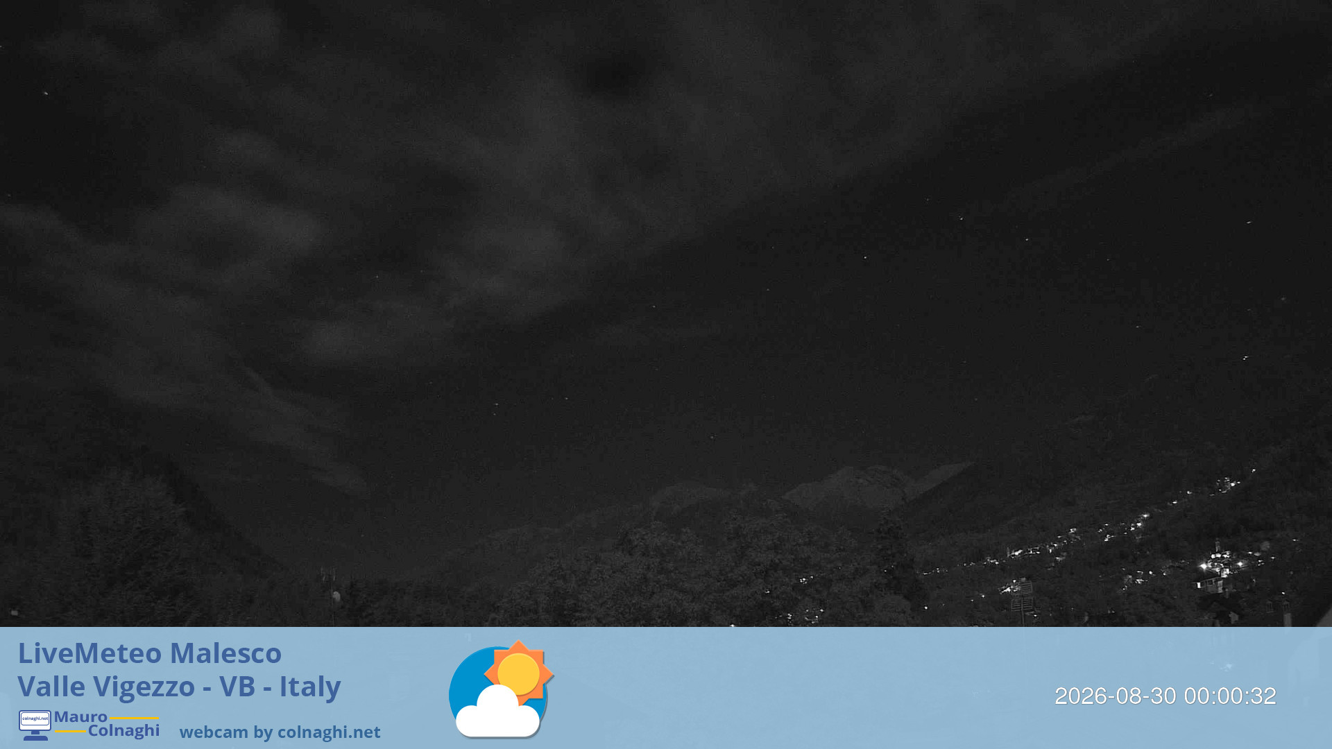 time-lapse frame, Malesco 2 webcam