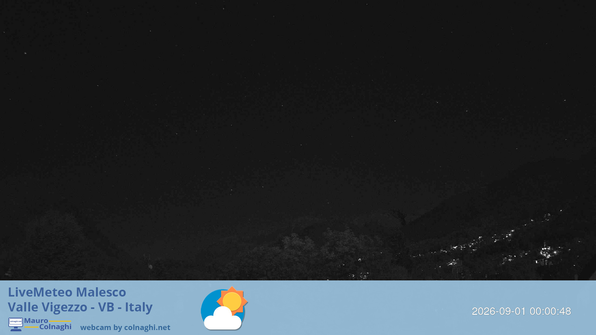 time-lapse frame, Malesco 2 webcam