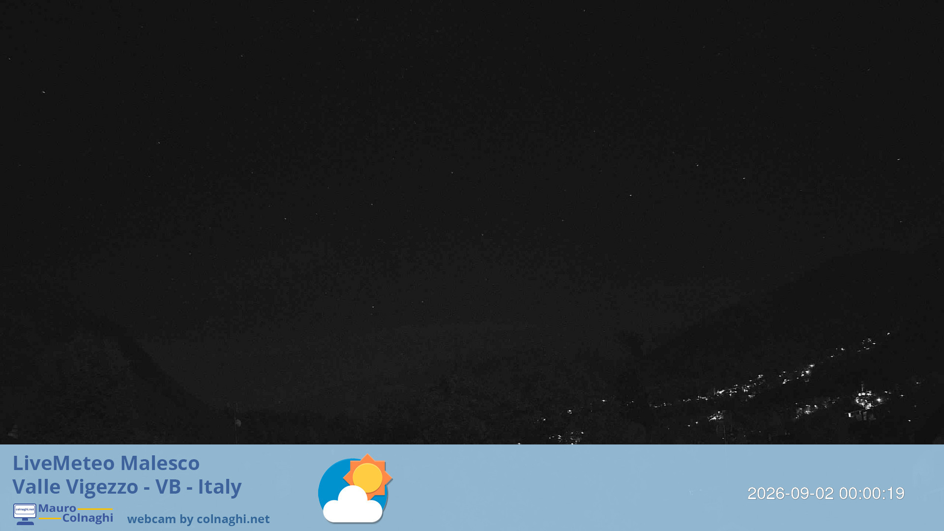 time-lapse frame, Malesco 2 webcam
