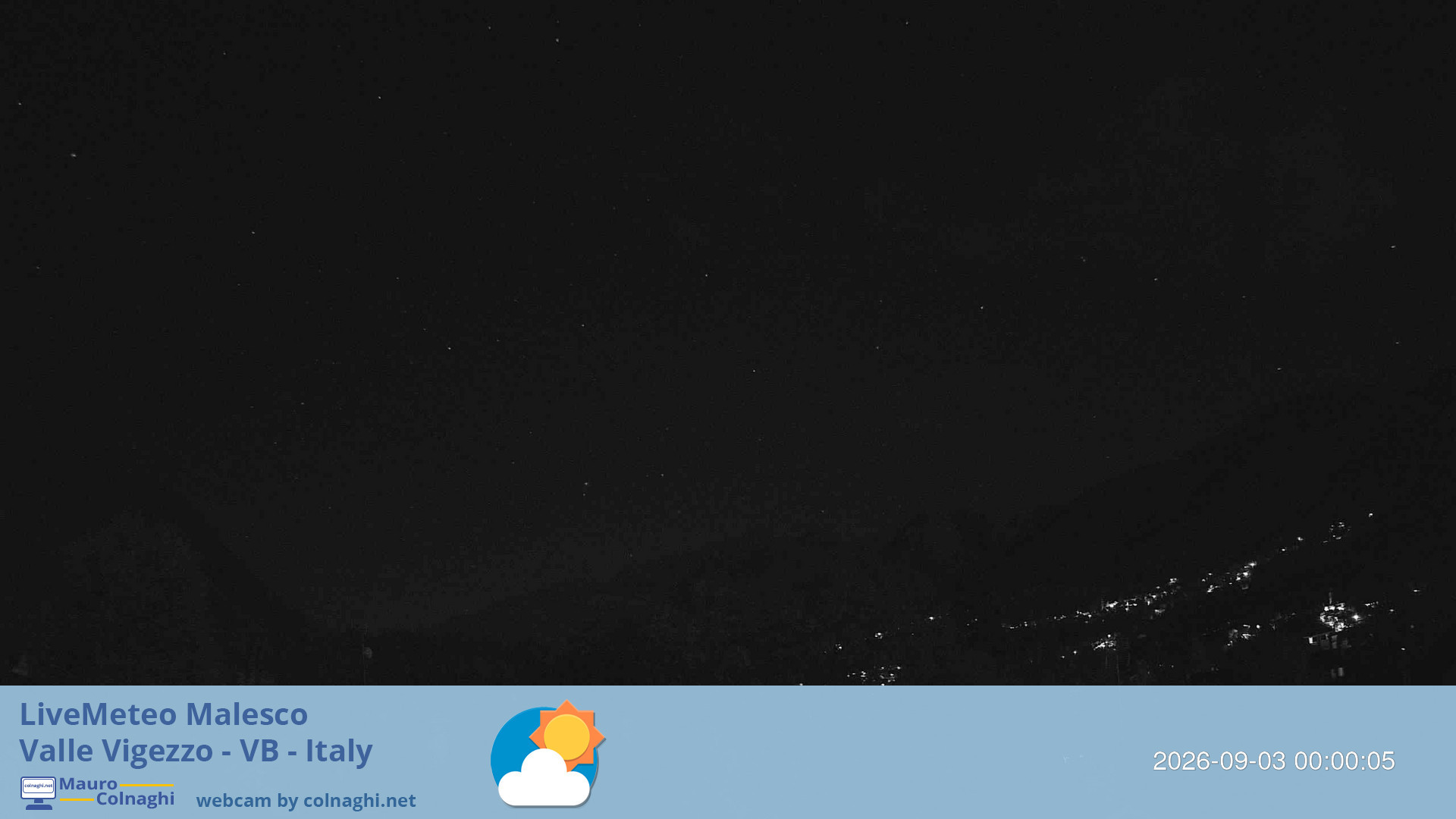 time-lapse frame, Malesco 2 webcam