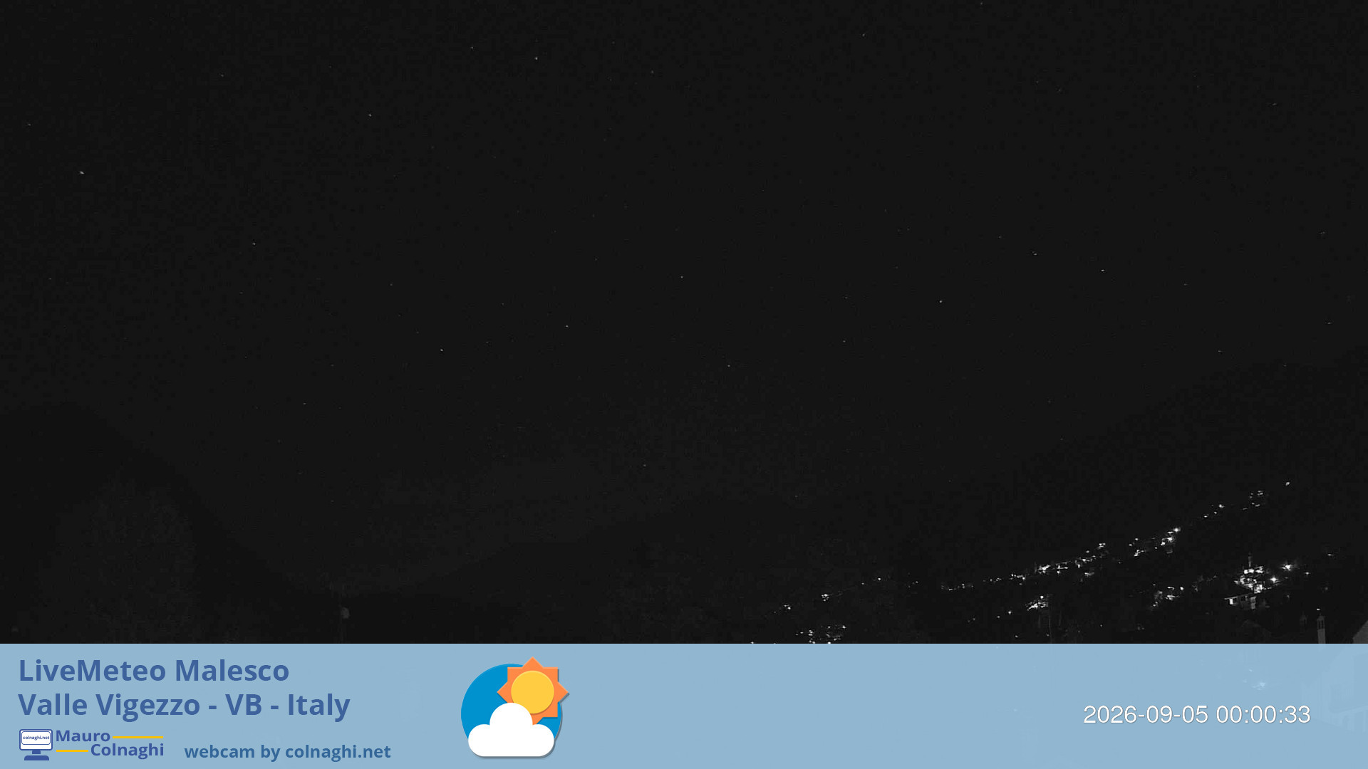 time-lapse frame, Malesco 2 webcam