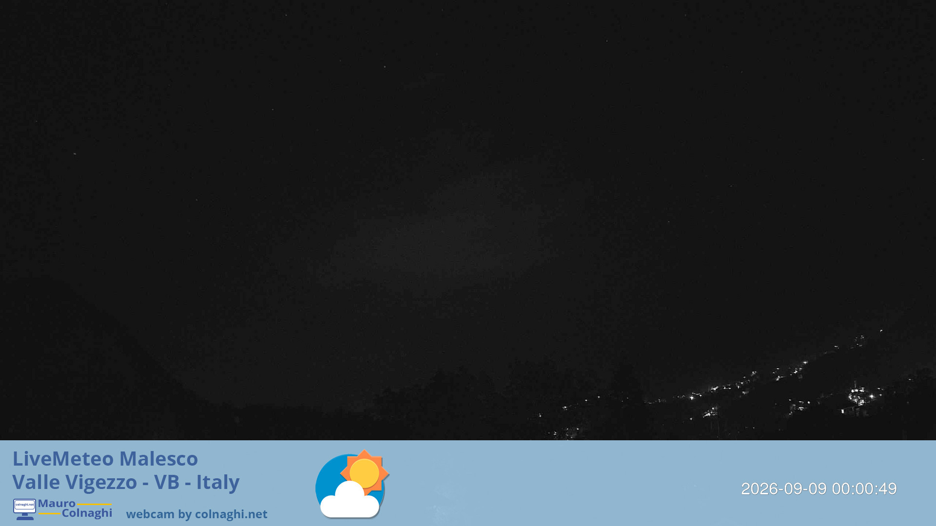 time-lapse frame, Malesco 2 webcam