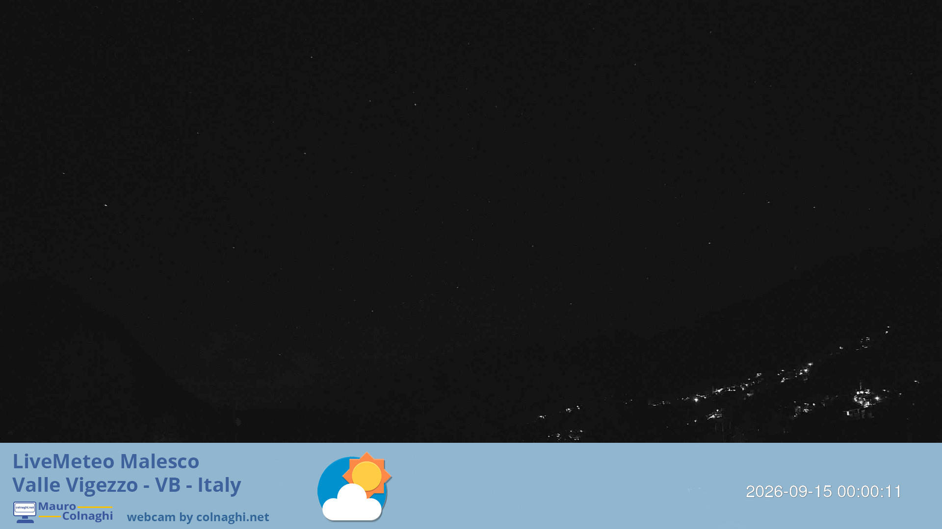 time-lapse frame, Malesco 2 webcam