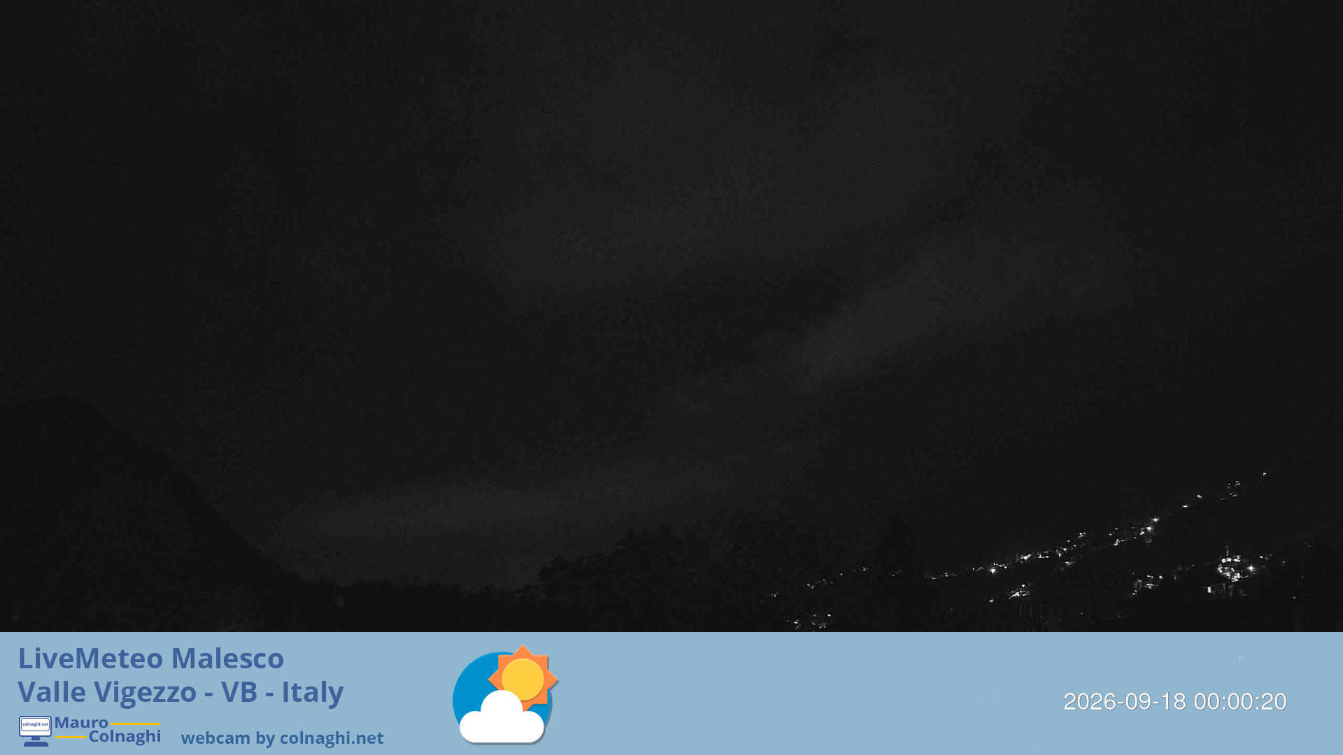 time-lapse frame, Malesco 2 webcam
