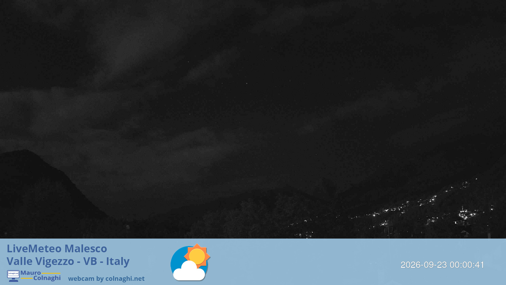 time-lapse frame, Malesco 2 webcam