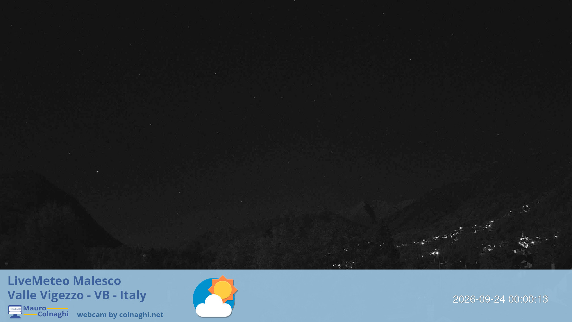 time-lapse frame, Malesco 2 webcam