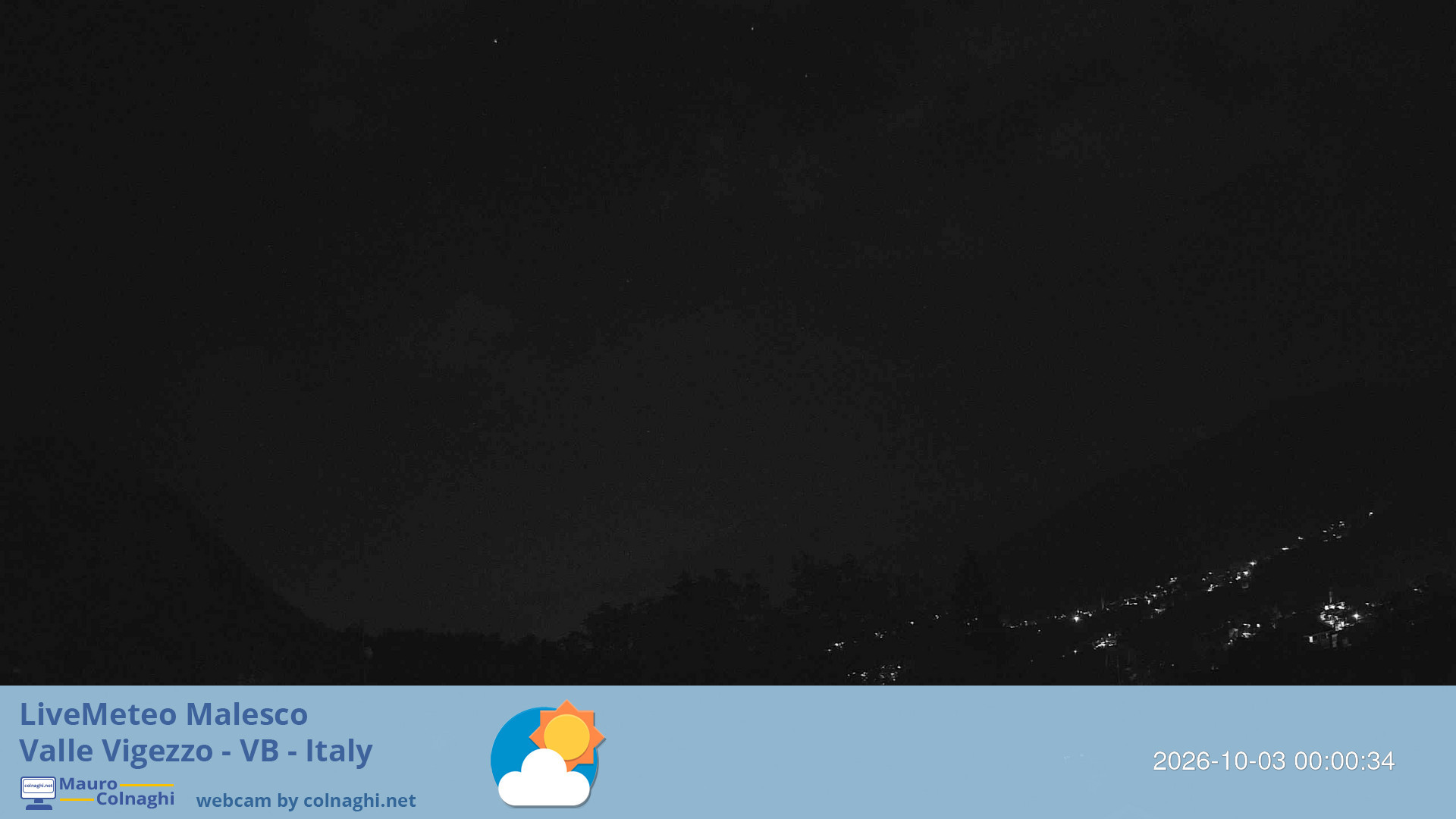 time-lapse frame, Malesco 2 webcam