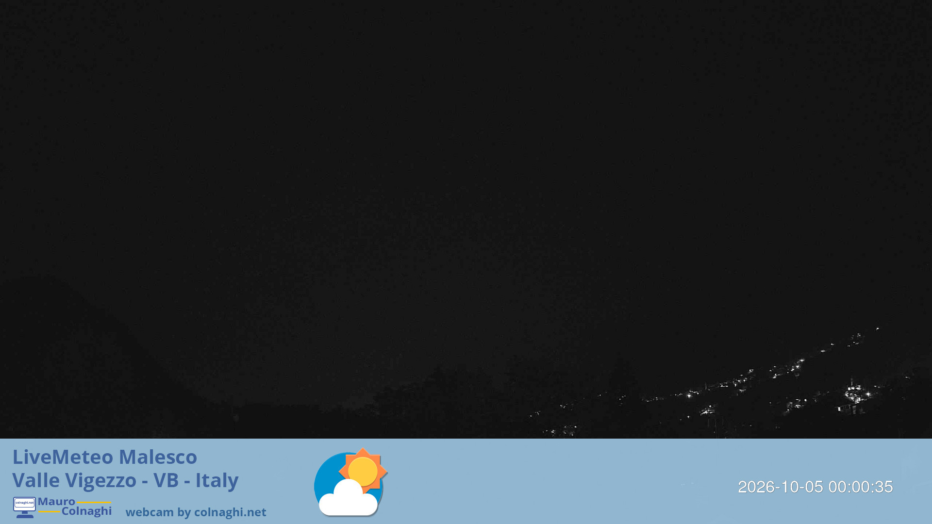 time-lapse frame, Malesco 2 webcam